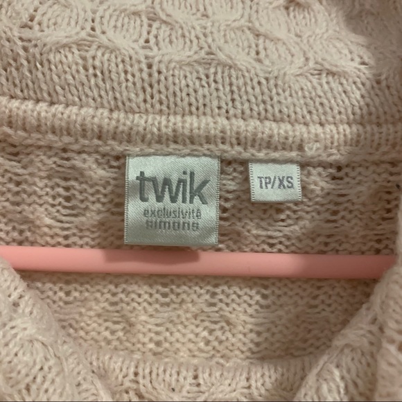 Simons Baby Pink Turtleneck Sweatshirt - Picture 5 of 5
